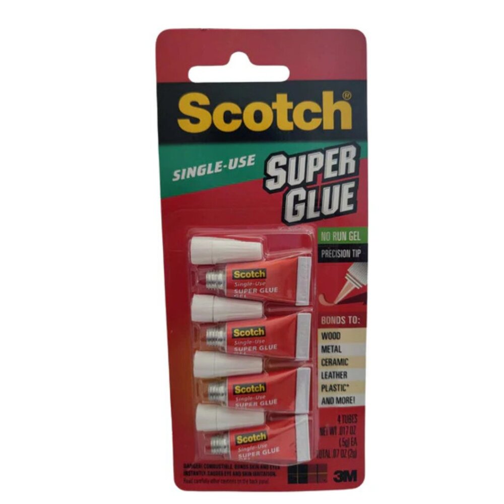 New Scotch Single -Use Super Glue